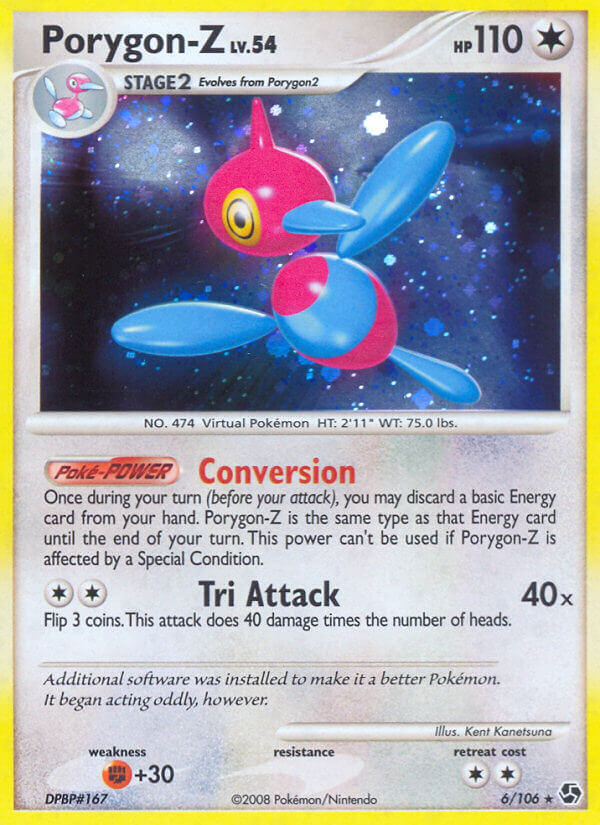 Porygon Z (6/106) (Theme Deck Exclusive) [Diamond & Pearl: Great Encounters] | Good Games North