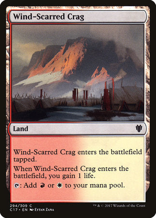 Wind-Scarred Crag [Commander 2017] | Good Games North