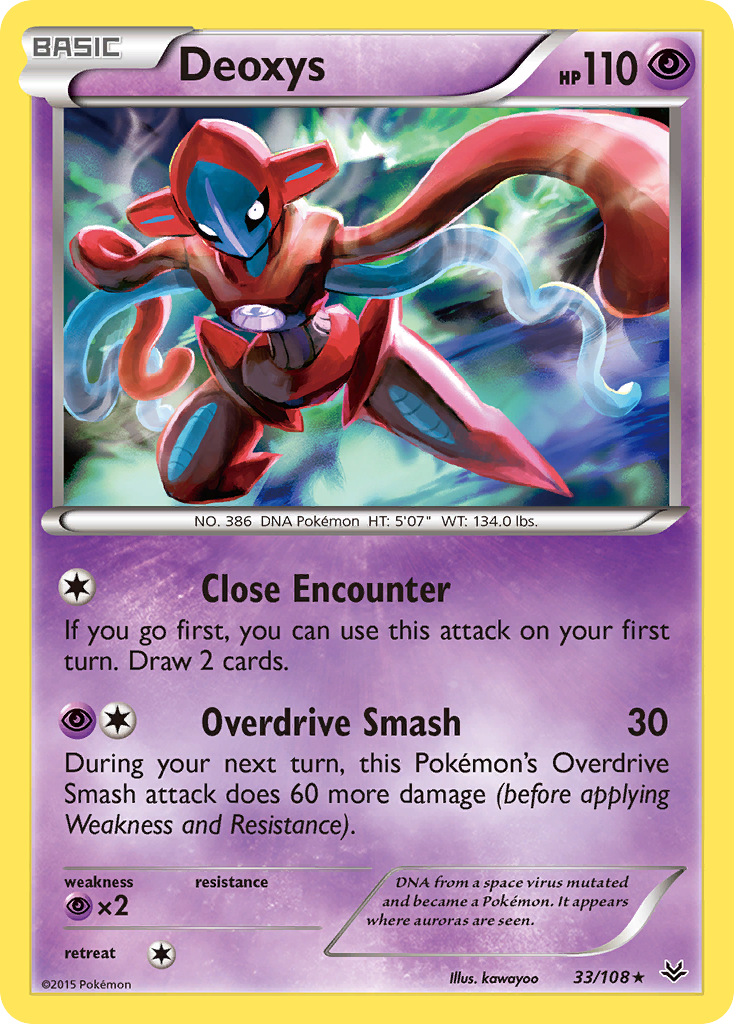 Deoxys (33/108) [XY: Roaring Skies] | Good Games North