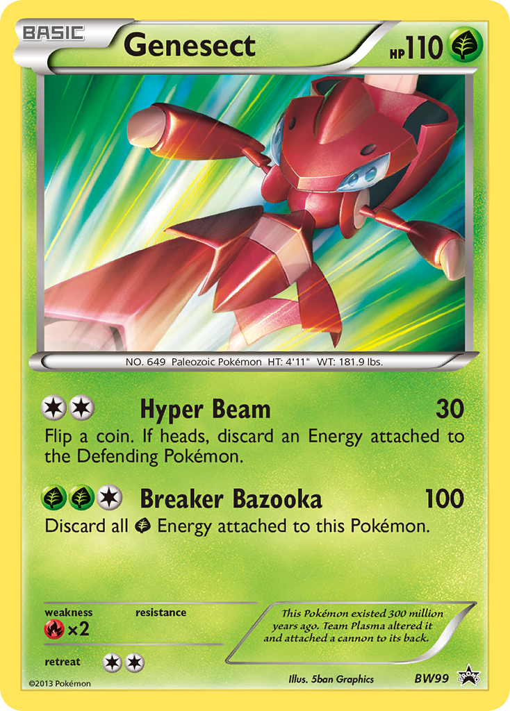Genesect (BW99) [Black & White: Black Star Promos] | Good Games North
