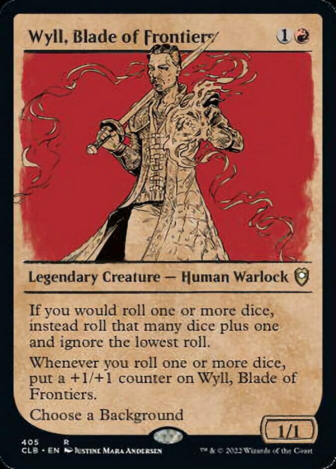Wyll, Blade of Frontiers (Showcase) [Commander Legends: Battle for Baldur's Gate] | Good Games North