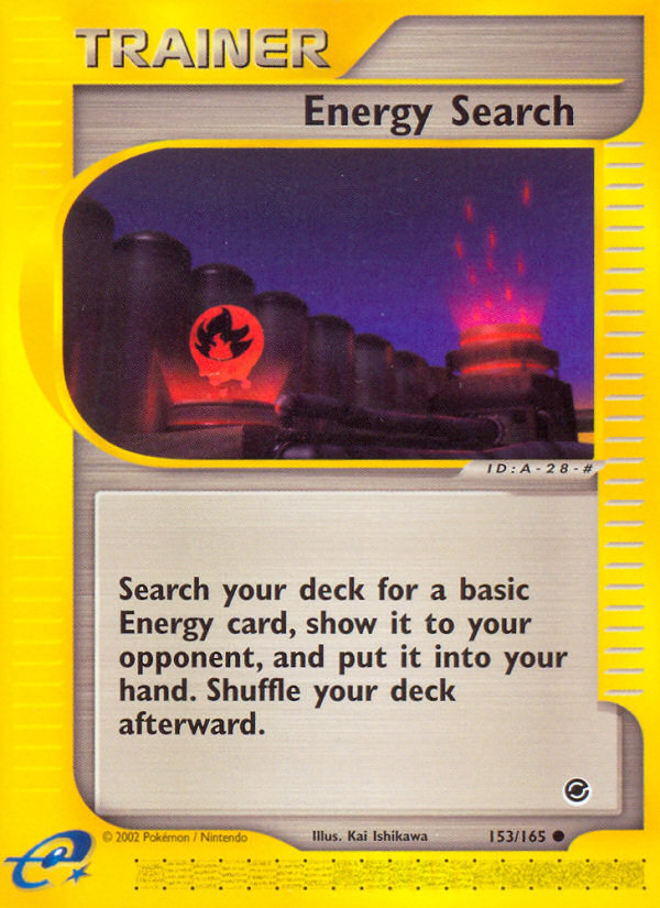 Energy Search (153/165) [Expedition: Base Set] | Good Games North