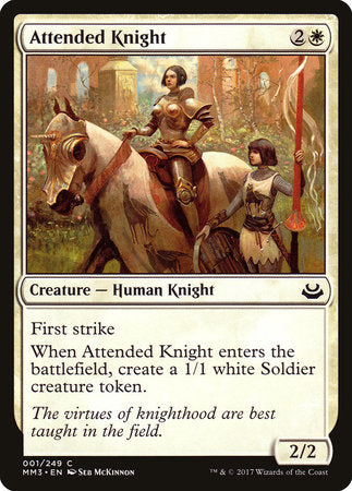 Attended Knight [Modern Masters 2017] | Good Games North