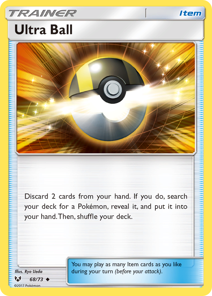 Ultra Ball (68/73) [Sun & Moon: Shining Legends] | Good Games North