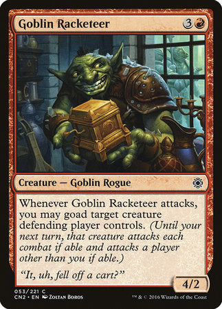 Goblin Racketeer [Conspiracy: Take the Crown] | Good Games North