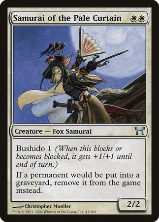 Samurai of the Pale Curtain [Champions of Kamigawa] | Good Games North