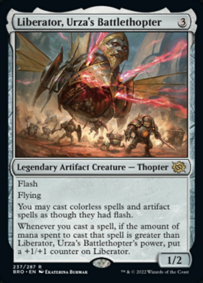 Liberator, Urza's Battlethopter [The Brothers' War] | Good Games North