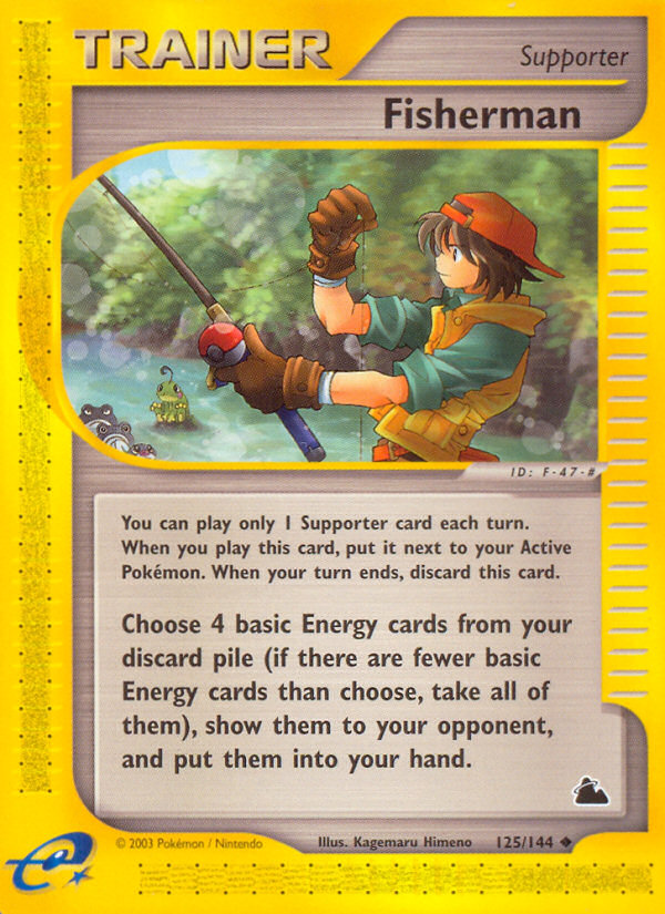 Fisherman (125/144) [Skyridge] | Good Games North