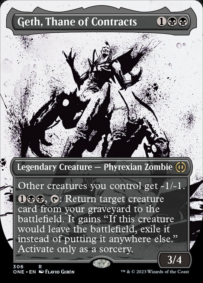 Geth, Thane of Contracts (Borderless Ichor) [Phyrexia: All Will Be One] | Good Games North