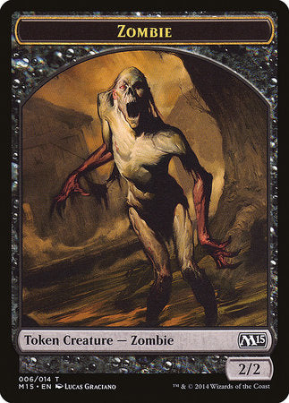 Zombie Token [Magic 2015 Tokens] | Good Games North