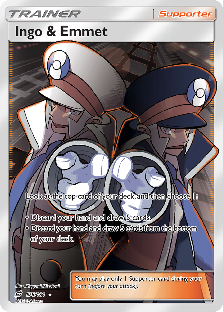 Ingo & Emmet (176/181) [Sun & Moon: Team Up] | Good Games North