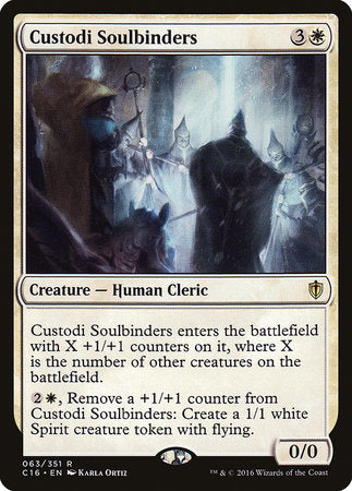 Custodi Soulbinders [Commander 2016] | Good Games North