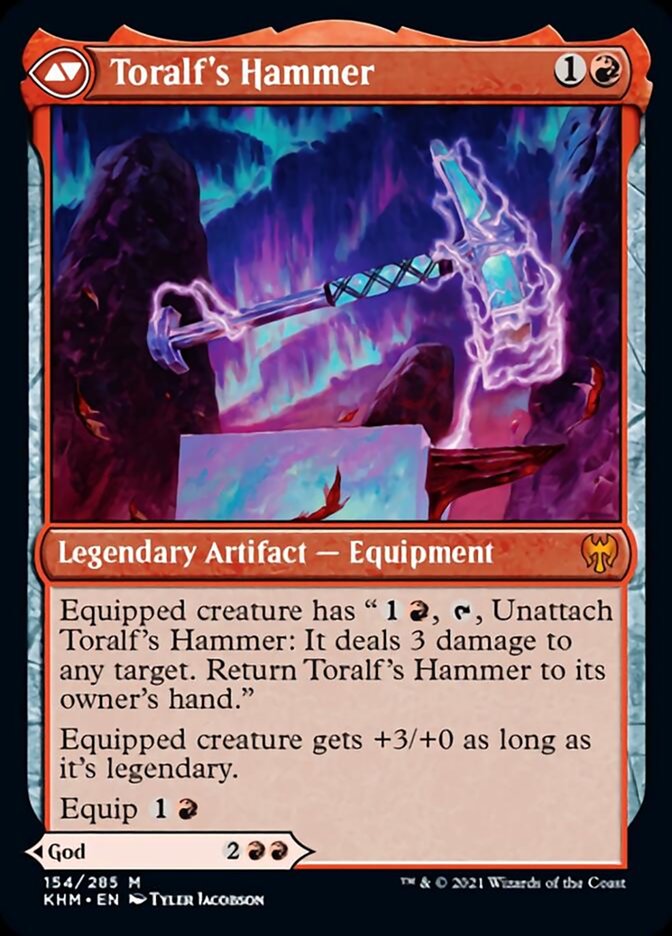 Toralf, God of Fury // Toralf's Hammer [Kaldheim] | Good Games North