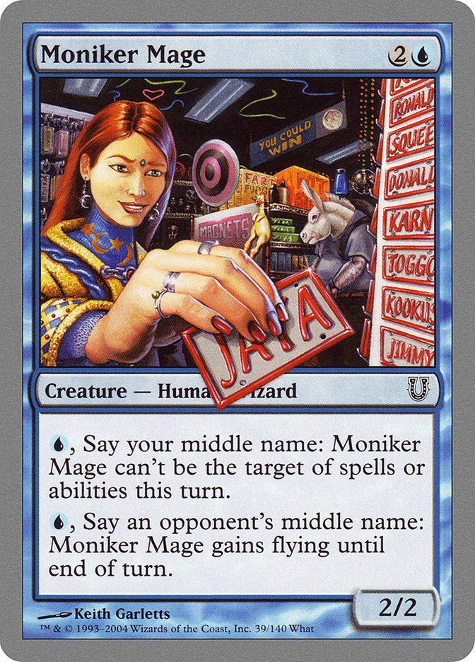 Moniker Mage [Unhinged] | Good Games North