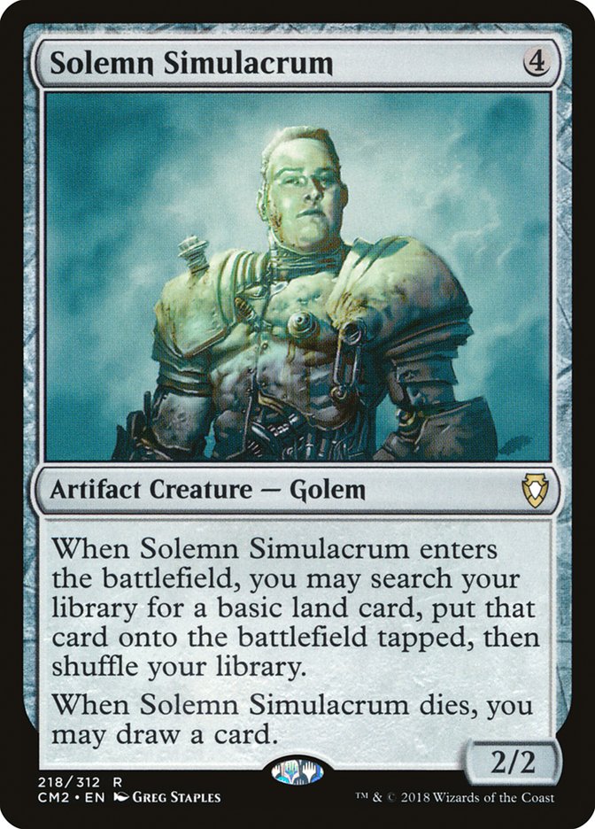 Solemn Simulacrum (218/312) [Commander Anthology Volume II] | Good Games North