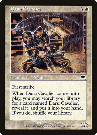 Daru Cavalier [Onslaught] | Good Games North