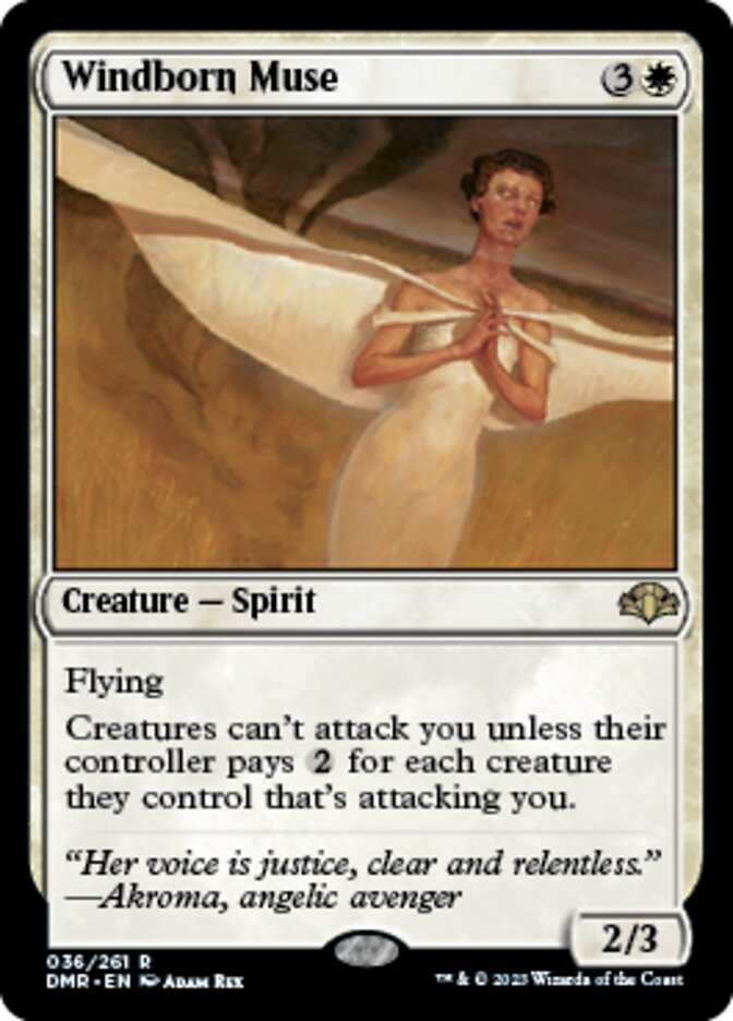 Windborn Muse [Dominaria Remastered] | Good Games North