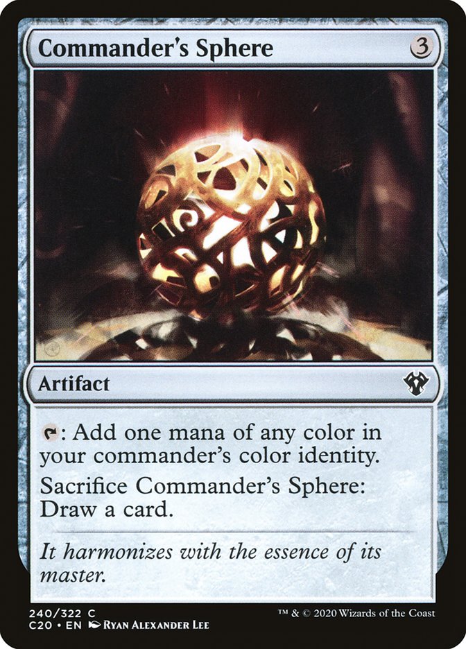 Commander's Sphere [Commander 2020] | Good Games North