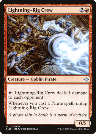 Lightning-Rig Crew [Ixalan] | Good Games North