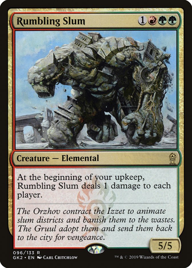 Rumbling Slum [Ravnica Allegiance Guild Kit] | Good Games North