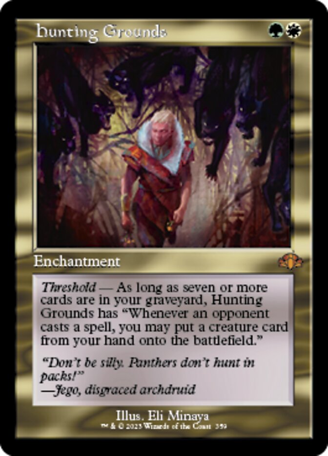 Hunting Grounds (Retro) [Dominaria Remastered] | Good Games North