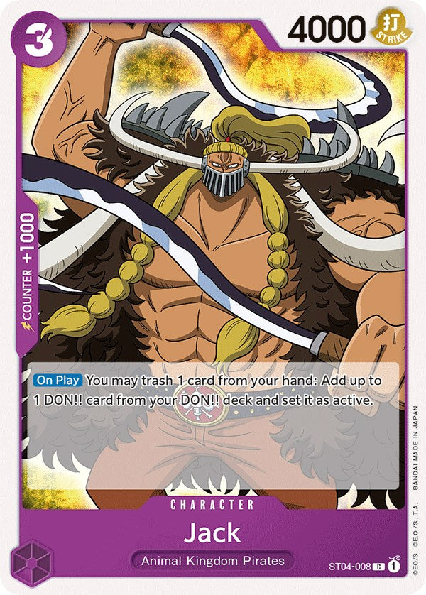 Jack [Starter Deck: Animal Kingdom Pirates] | Good Games North