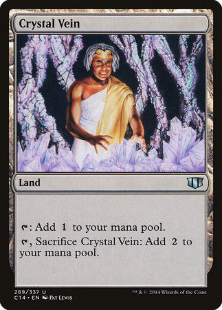 Crystal Vein [Commander 2014] | Good Games North