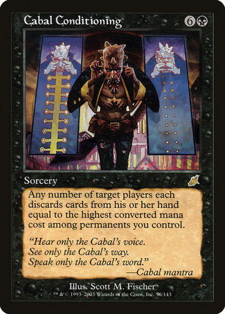 Cabal Conditioning [Scourge] | Good Games North