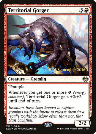 Territorial Gorger [Kaladesh Promos] | Good Games North