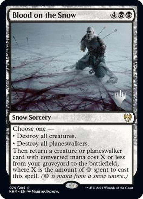 Blood on the Snow [Kaldheim Promo Pack] | Good Games North