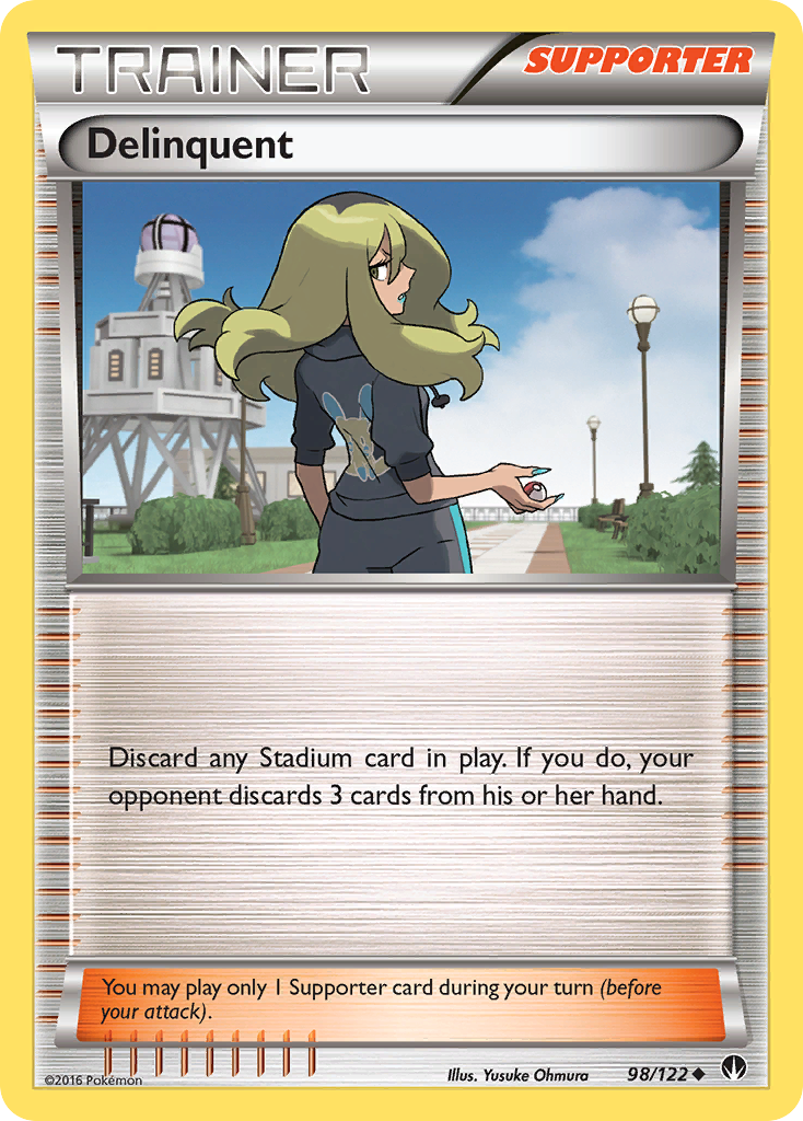 Delinquent (98/122) [XY: BREAKpoint] | Good Games North