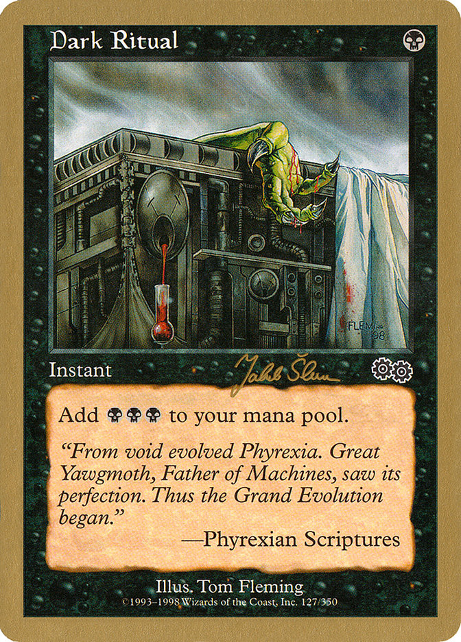 Dark Ritual (Jakub Slemr) [World Championship Decks 1999] | Good Games North