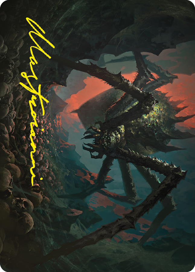 Shelob, Child of Ungoliant Art Card (Gold-Stamped Signature) [The Lord of the Rings: Tales of Middle-earth Art Series] | Good Games North