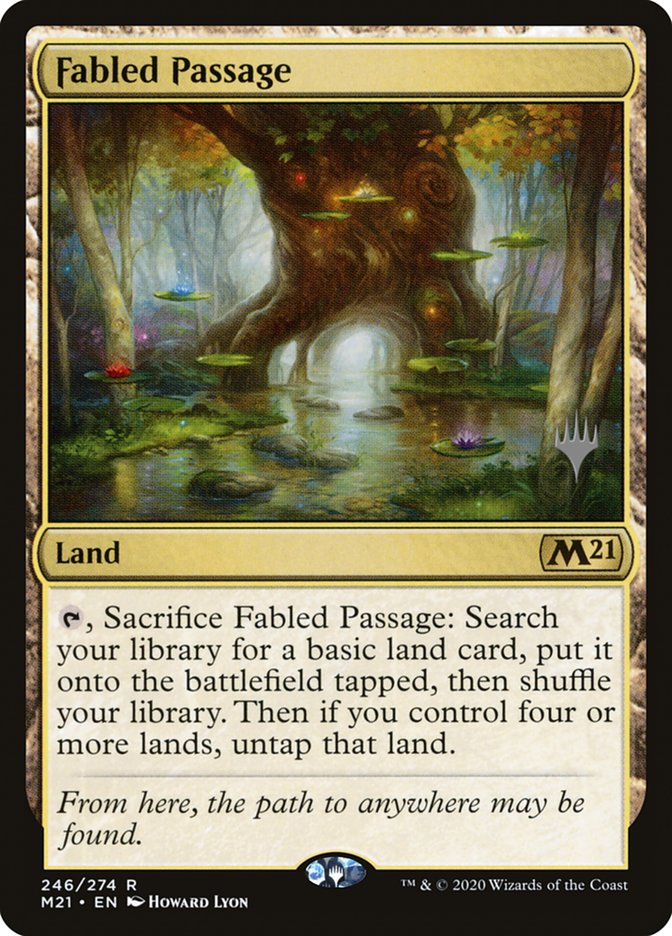 Fabled Passage (Promo Pack) [Core Set 2021 Promos] | Good Games North