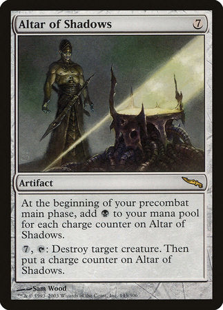 Altar of Shadows [Mirrodin] | Good Games North