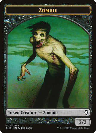 Zombie Token [Commander Anthology Volume II Tokens] | Good Games North