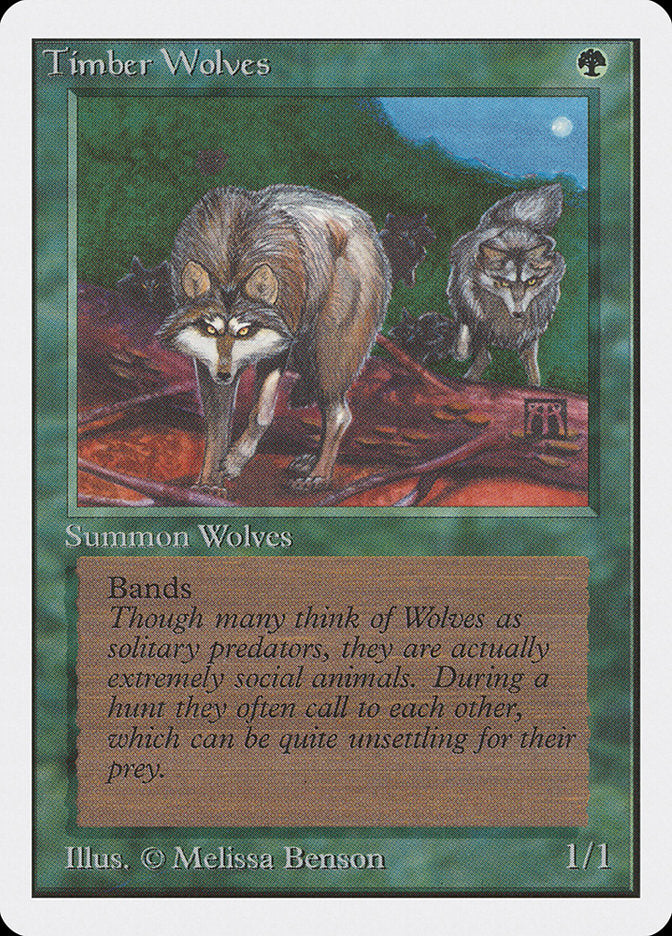 Timber Wolves [Unlimited Edition] | Good Games North