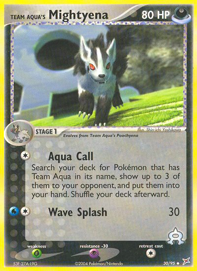 Team Aqua's Mightyena (30/95) [EX: Team Magma vs Team Aqua] | Good Games North
