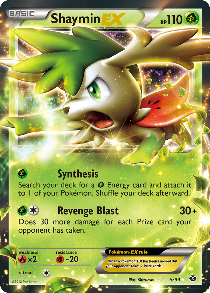 Shaymin EX (5/99) [Black & White: Next Destinies] | Good Games North
