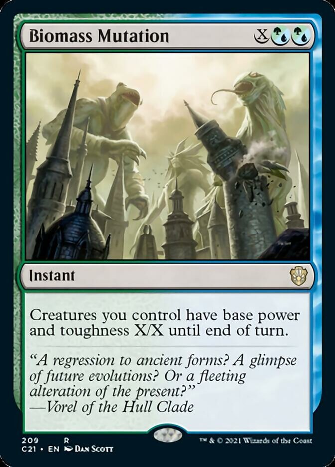 Biomass Mutation [Commander 2021] | Good Games North