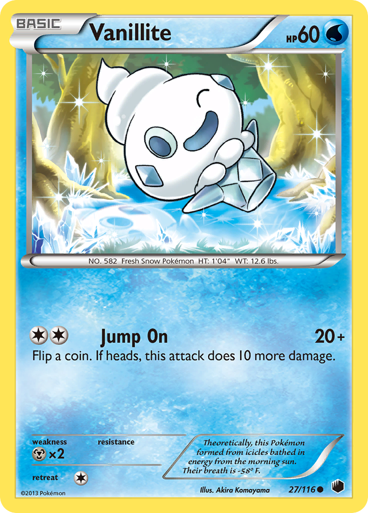 Vanillite (27/116) [Black & White: Plasma Freeze] | Good Games North