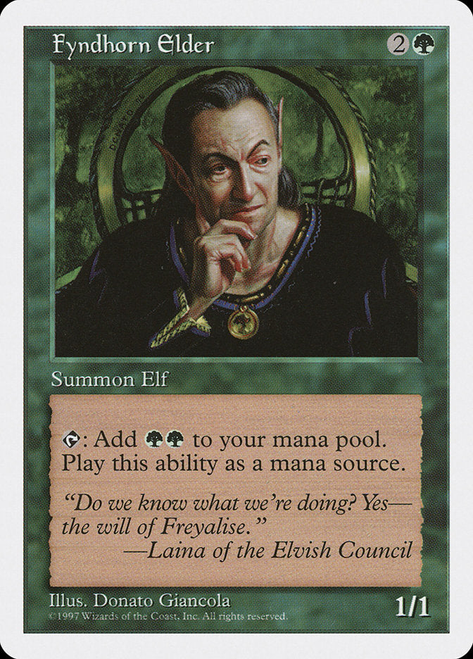Fyndhorn Elder [Fifth Edition] | Good Games North