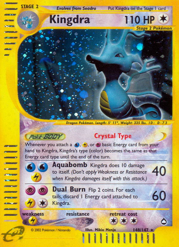 Kingdra (148/147) [Aquapolis] | Good Games North
