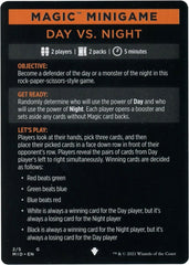 Day Vs. Night (Magic Minigame) [Innistrad: Midnight Hunt Minigame] | Good Games North