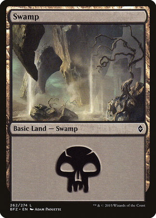 Swamp (262) [Battle for Zendikar] | Good Games North