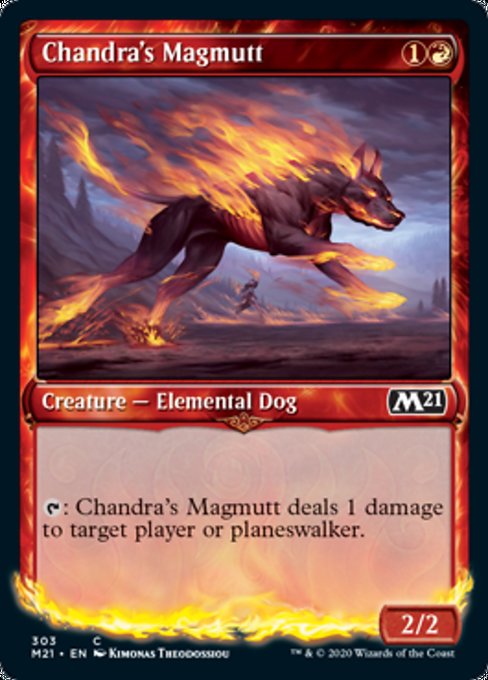 Chandra's Magmutt (Showcase) [Core Set 2021] | Good Games North