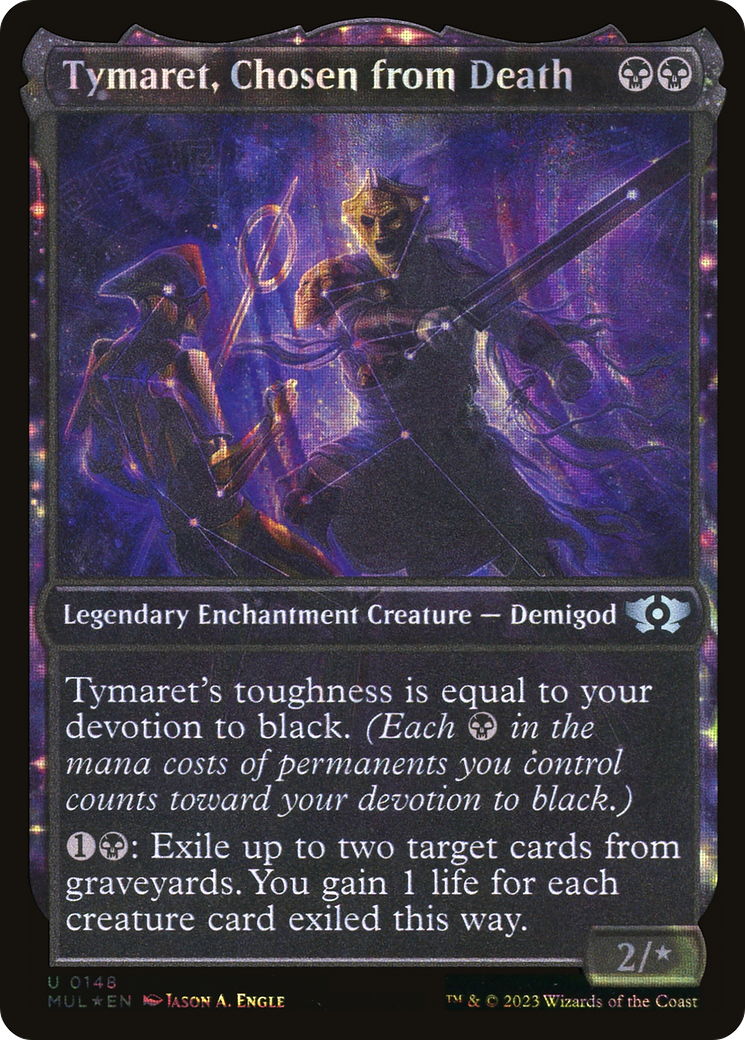 Tymaret, Chosen from Death (Halo Foil) [Multiverse Legends] | Good Games North