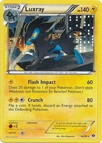 Luxray (46/99) (Theme Deck Exclusive) [Black & White: Next Destinies] | Good Games North