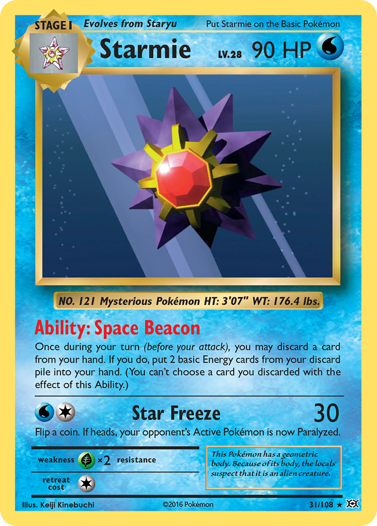 Starmie (31/108) [XY: Evolutions] | Good Games North