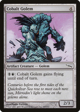 Cobalt Golem [Mirrodin] | Good Games North